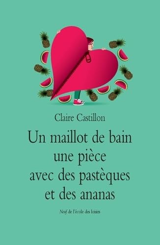 Un maillot de bain une pièce avec des pastèques et des ananas 9782211225120