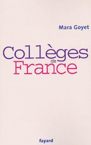 Collèges de France 9782213614618
