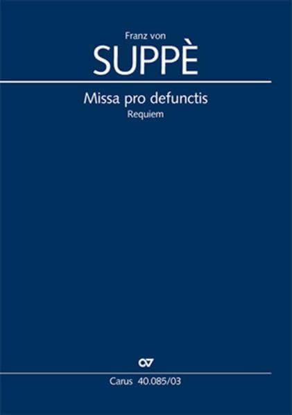 Missa pro defunctis, Klavierauszug 9790007086503