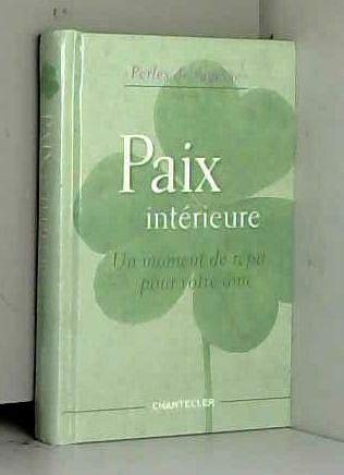 Perles de sagesse - Paix intérieure 9782803445325