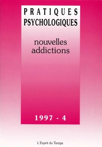 Nouvelles addictions 9782908206876