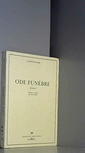 Ode funèbre 9782862341552