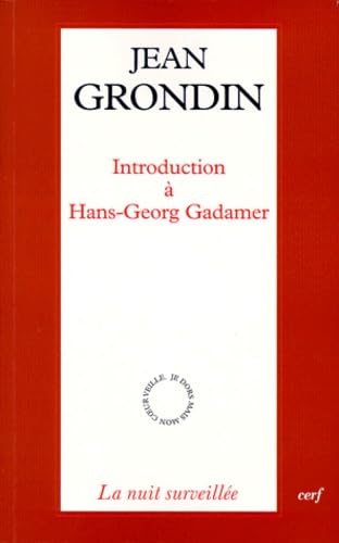 Introduction à Hans-Georg Gadamer 9782204063364