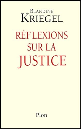 Réflexions sur la justice 9782259195904