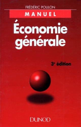 Economie Generale. 3eme Edition 9782100029143