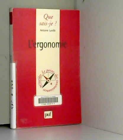 L'Ergonomie 9782130433651