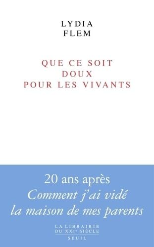 Que ce soit doux pour les vivants 9782021568516