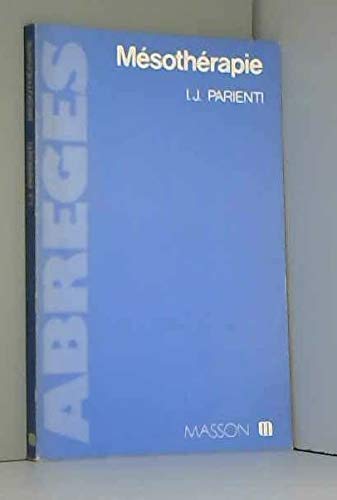 Mésothérapie 9782225808548