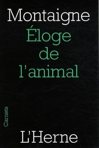eloge de l'animal 9782851978509