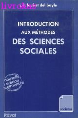 Introduction aux methodes des sciences sociales 112497 9782708976016