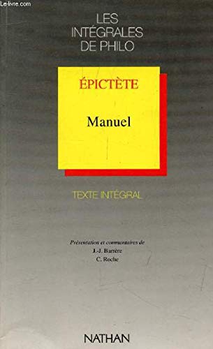 Manuel d'Epictète 9782091758572