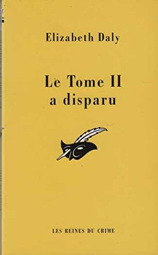 Le tome deux a disparu 9782702430880