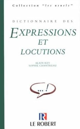 Dictionnaire des expressions et locutions 9782850364600