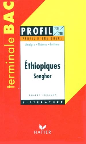 Profil d'une oeuvre : Ethiopiques, Senghor 9782218719264