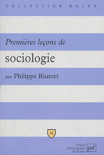 Premières leçons de sociologie 9782130544470