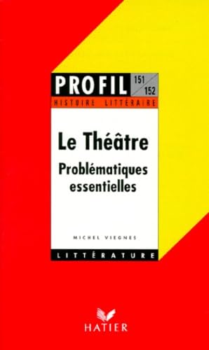 Le Théâtre. Problématiques essentielles 9782218050923