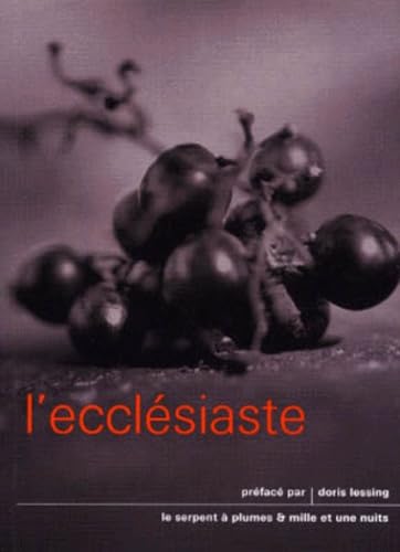 L'Ecclésiaste 9782842055271