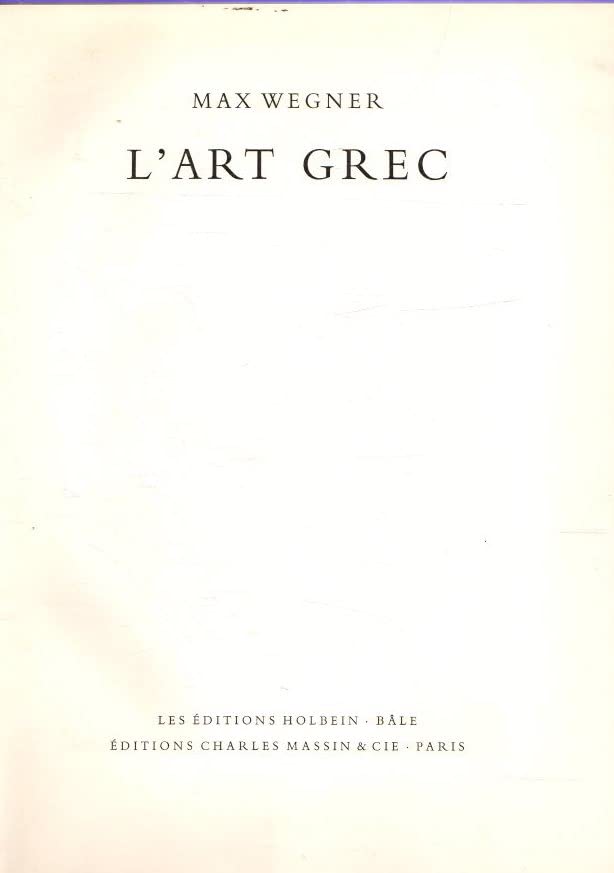 L'art grec. 9781125827277