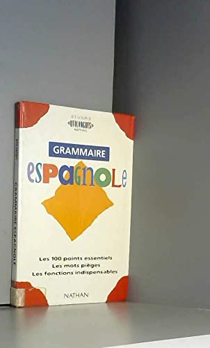 Grammaire espagnole 9782091753317