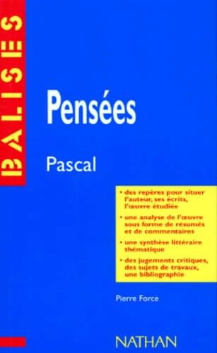 Pensées 9782091807294