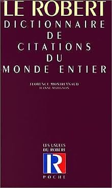 Dictionnaire de citations du monde entier poche, nouvelle édition 9782850366239