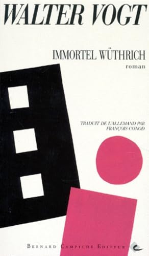 Immortel Wüthrich: Soliloque d'un médecin à l'agonie 9782882410481