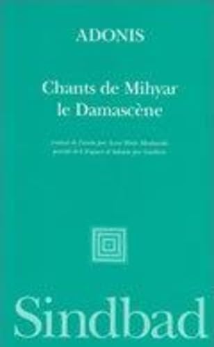 Chants de Mihyar le damascène 9782727434986