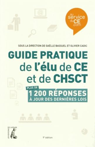GUIDE PRATIQUE DE L'ELU DE CE DE CHSCT (NED) 9782708242562
