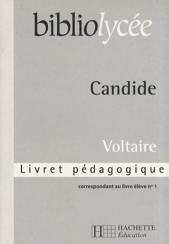 Candide: Livret pédagogique 9782011685506