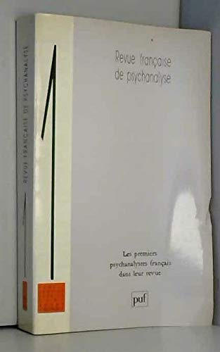 Les premiers psychanalystes français dans leur revue 9782130402442