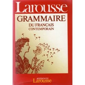 Grammaire Larousse Du Francais Contemporain 9782037100151