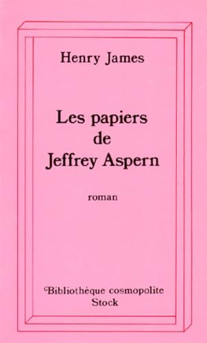 Les papiers de Jeffrey Aspern 9782234019126