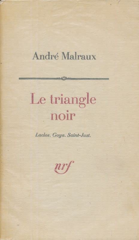 Le triangle noir 9782070183142