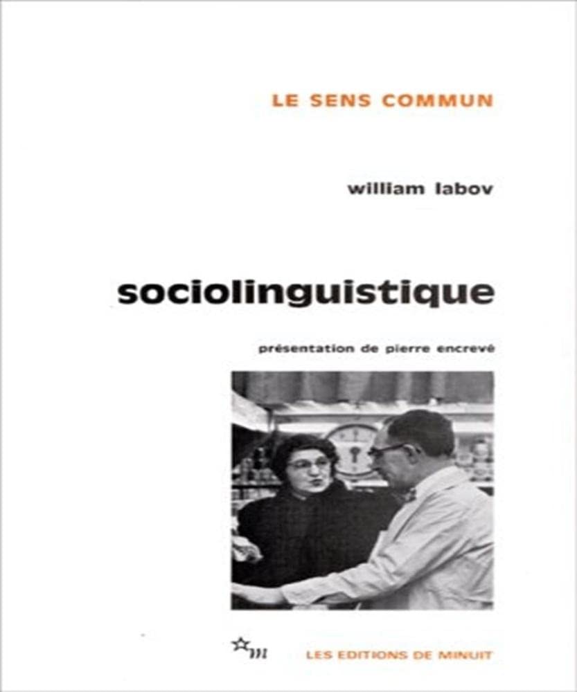Sociolinguistique 9782707301208