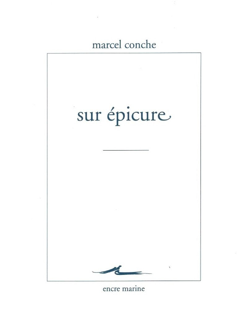 Sur Epicure 9782350880822