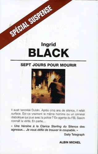 Sept jours pour mourir 9782226169822