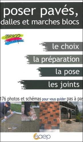 Poser pavés, dalles et marches blocs 9782737243141