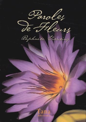 Paroles de fleurs 9782845670563