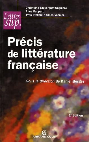 Précis de littérature française 9782200355456