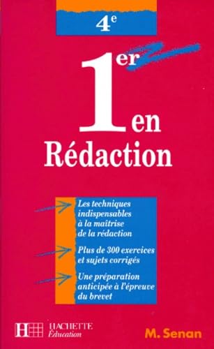 Premier en rédaction, 4e 9782011669759