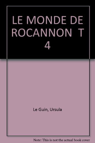 Le Monde De Rocannon T 4 9782266043724