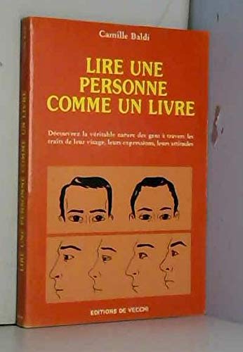 Lire une personne comme un livre / decouvrez la véritable nature des gens a travers les traits de le 9782732809694