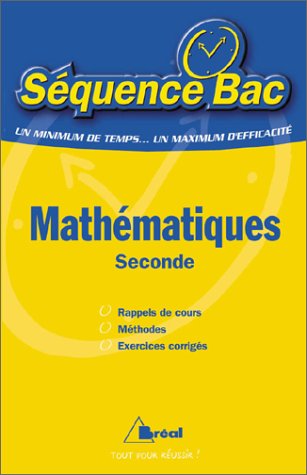 Mathématiques : seconde 9782842916503