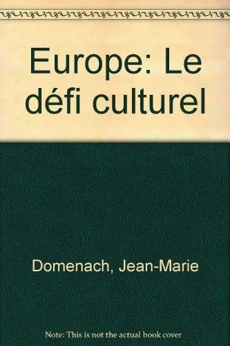 Europe, le defi culturel 9782707119247