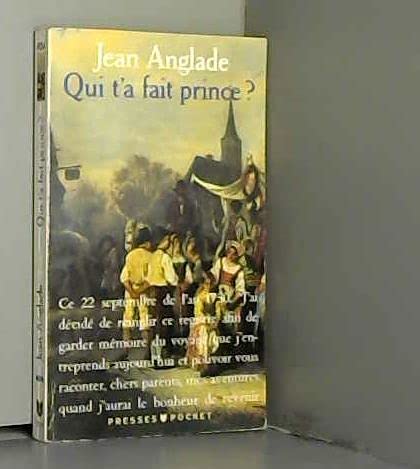 Qui t'a fait prince ? 9782266053358