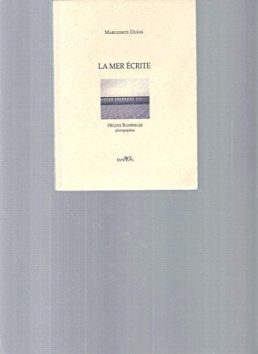 La Mer écrite 9782862342108