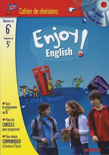 Enjoy English !: Cahier de révision Anglais 6e à la 5e 9782278063208