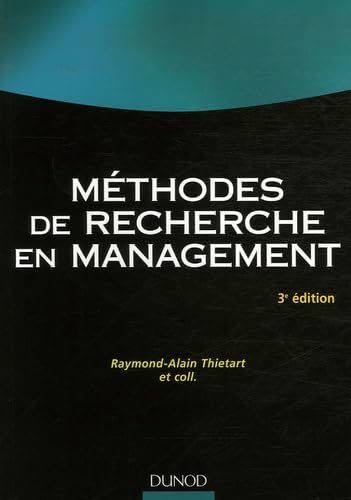 Méthodes de recherche en management 9782100508280