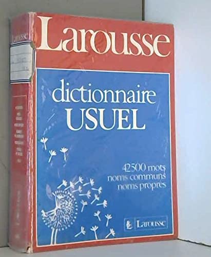 Dictionnaire usuel 9782033201173