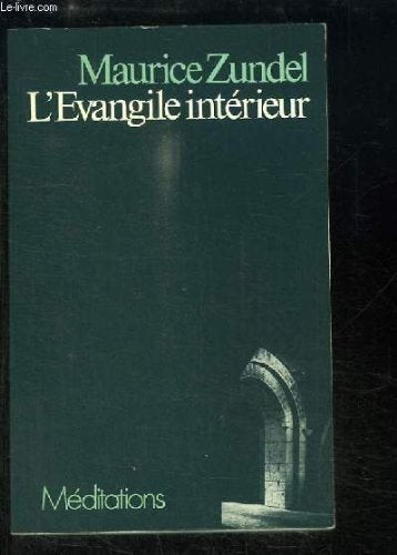 L'Évangile intérieur 9782220020815